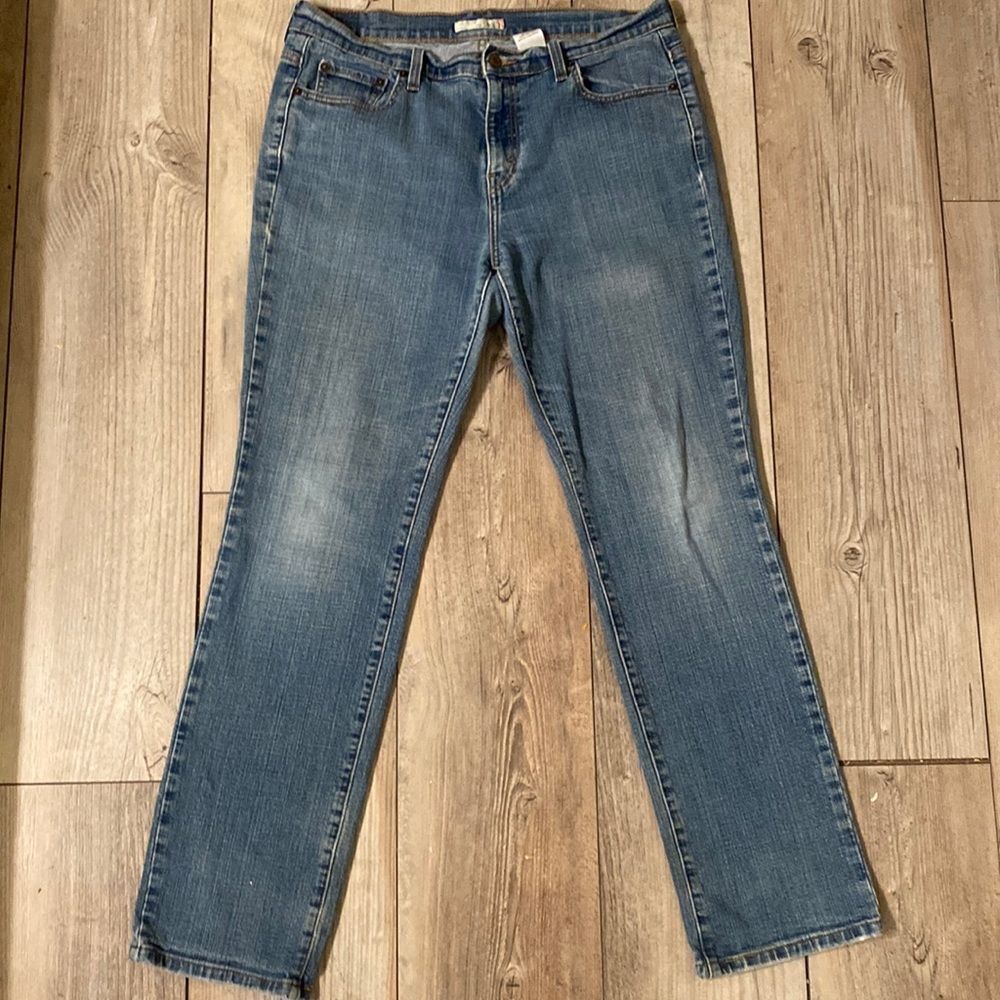 Levi's Straight Leg Jeans - Blue Wash